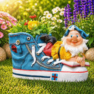 VRTNA DEKORACIJA PATULJAK SA TEGLOM 27.1*12.7*16.2CM