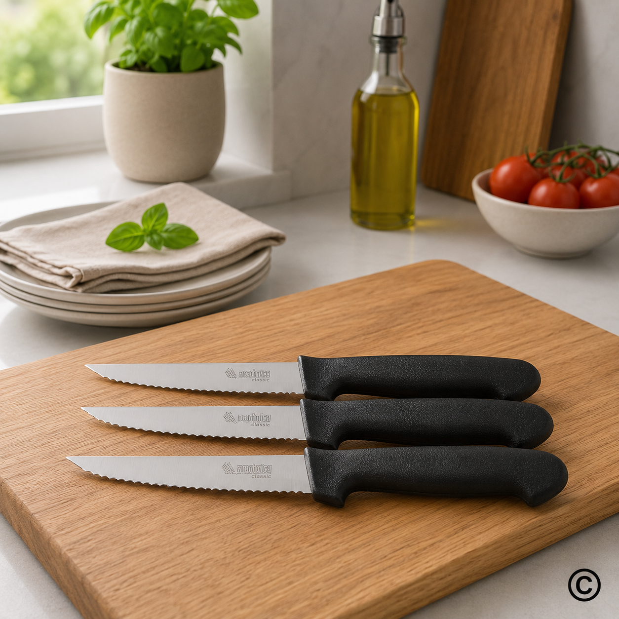 MT125AB03N SET NOŽEVA ZA STEAK 11 CM  3 KOM ANATOMICA CLASSIC