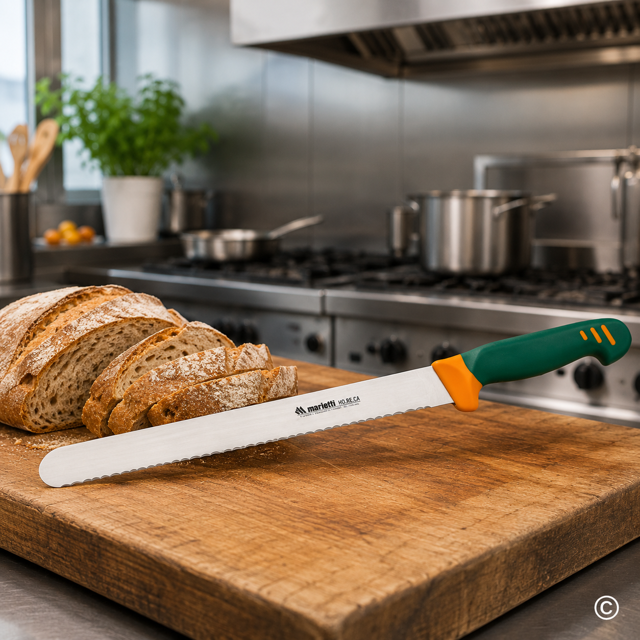 MTBRD24C01 NOŽ ZA KRUH 24 CM PROFI HO.RE.CA