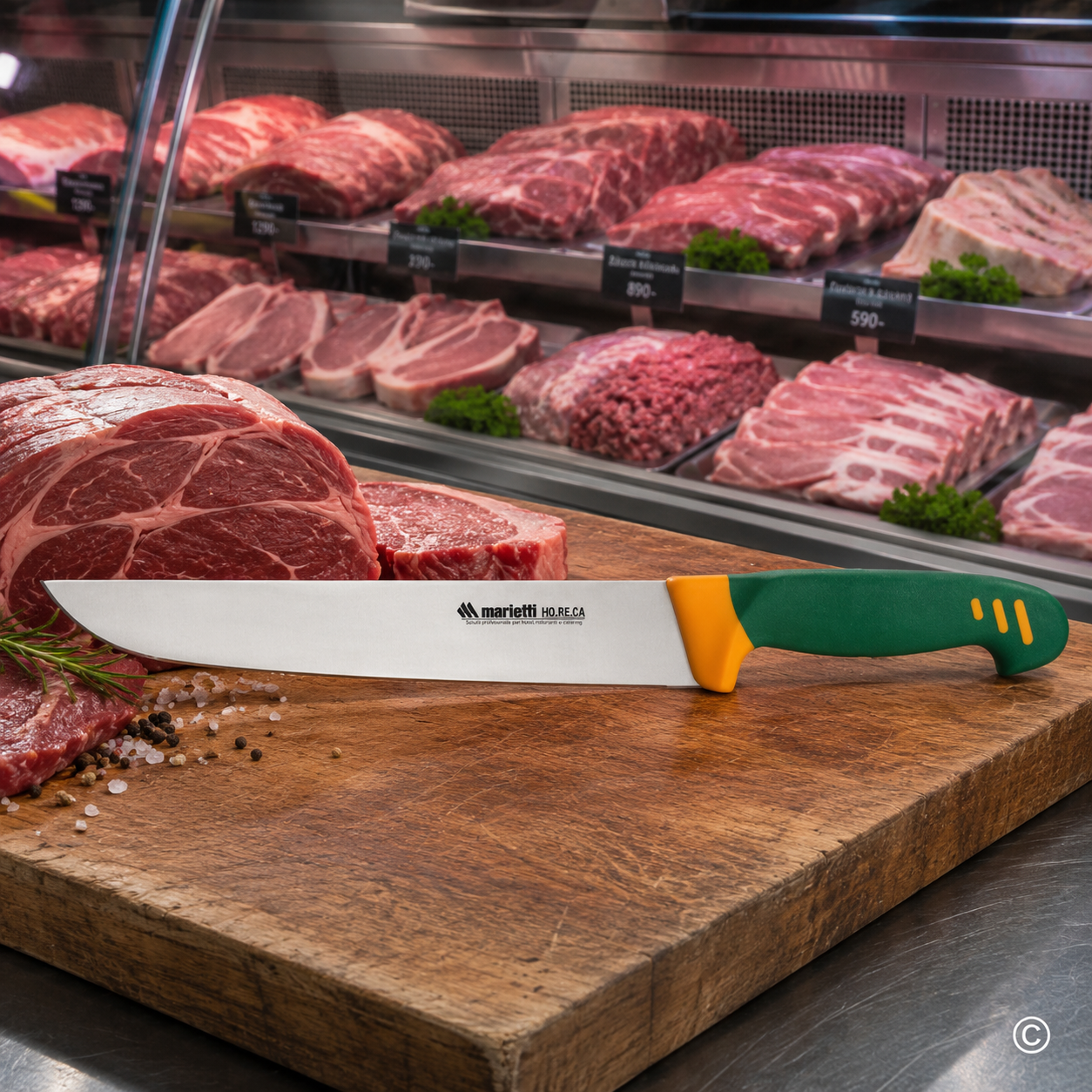 MTBUT26C01 NOŽ PROFI MESARSKI 26 CM HO.RE.CA