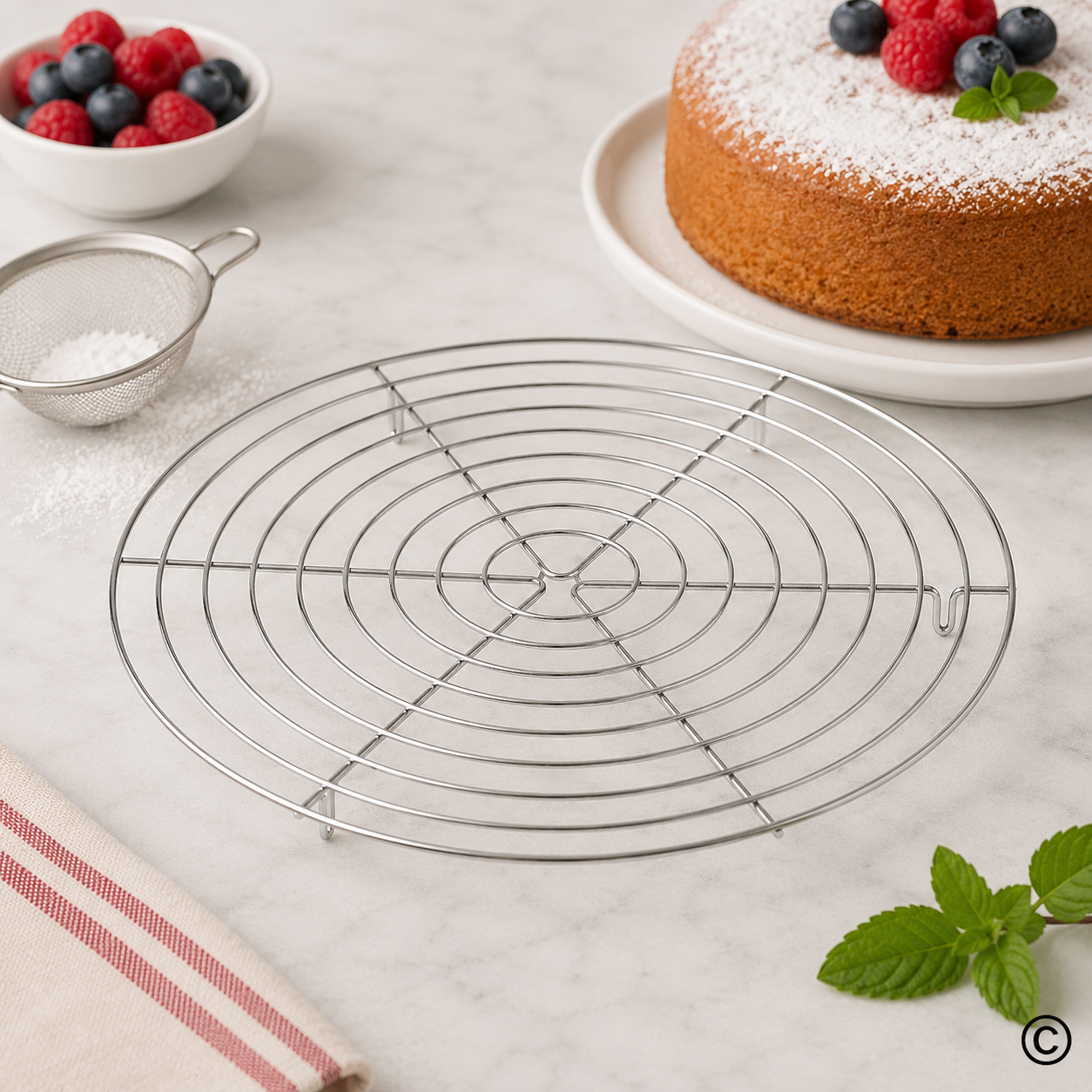 PA01320 REŠETKA ZA HLAĐENJE TORTE 31 CM
