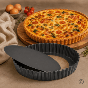 KALUP QUICHE 20 CM SA POMIČNIM DNOM