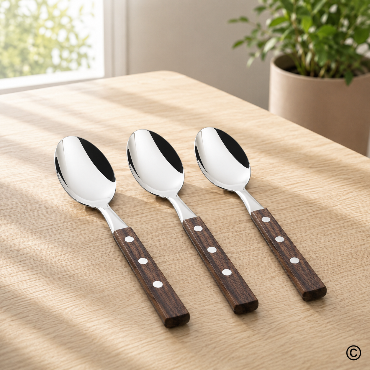 ŽLICE VELIKE SET 3 KOM 20 CM