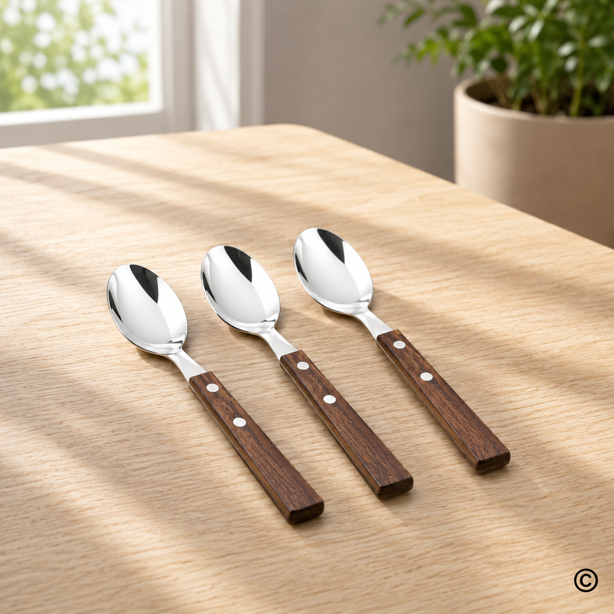 ŽLICA ZA ČAJ TRADICIONAL SET 3 KOM 15,5 CM