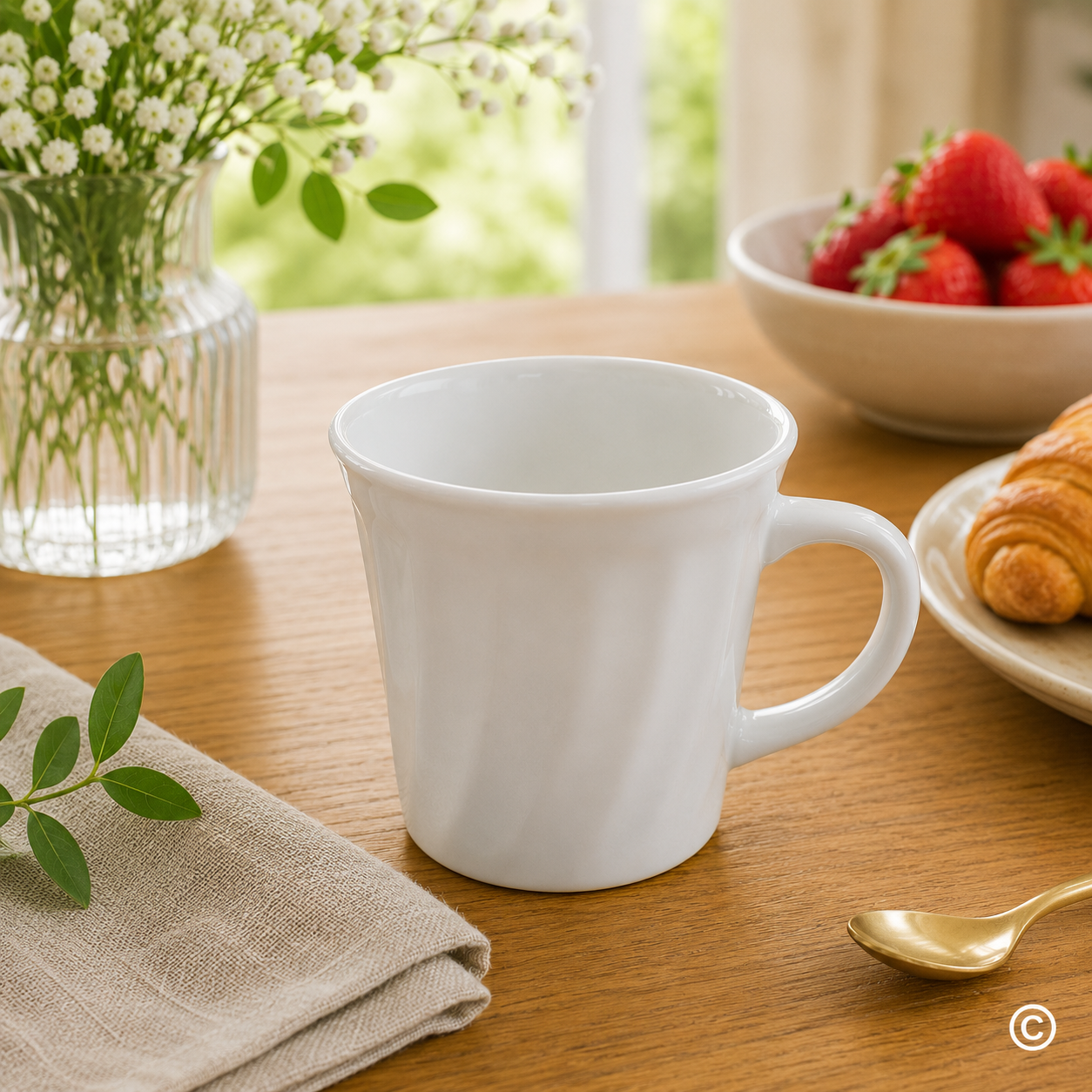 WECB250/6-W ŠALICA 250 ML BIJELA