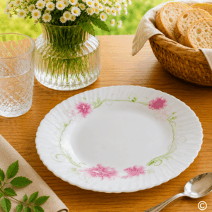 TANJUR PLITKI 27 CM (10.5") ROZI DEKOR