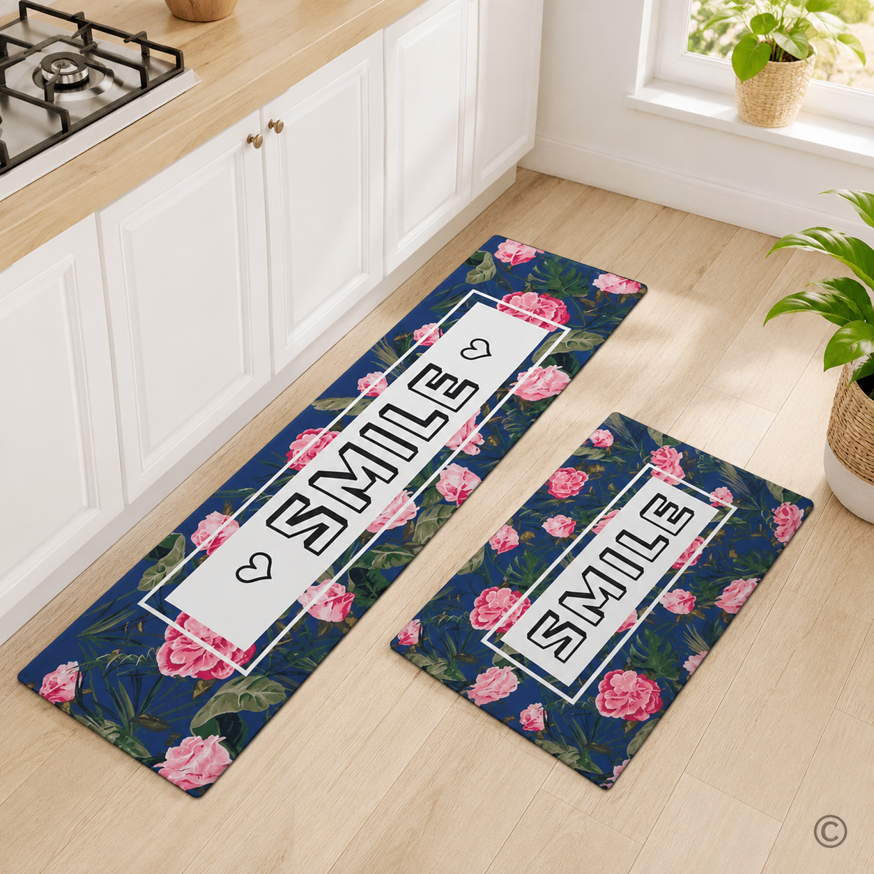 YW2F-34429-5 SET KUHINJSKIH TEPIHA 2 KOM (40X60CM , 40X120 CM)
