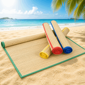 PROSTIRKA ZA PLAŽU SLAMNATA 60X180CM