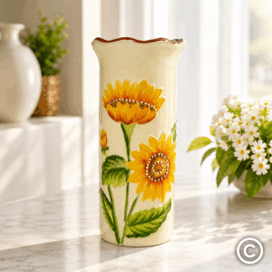 VAZA KERAMIČKA SUNCOKRET 30 CM