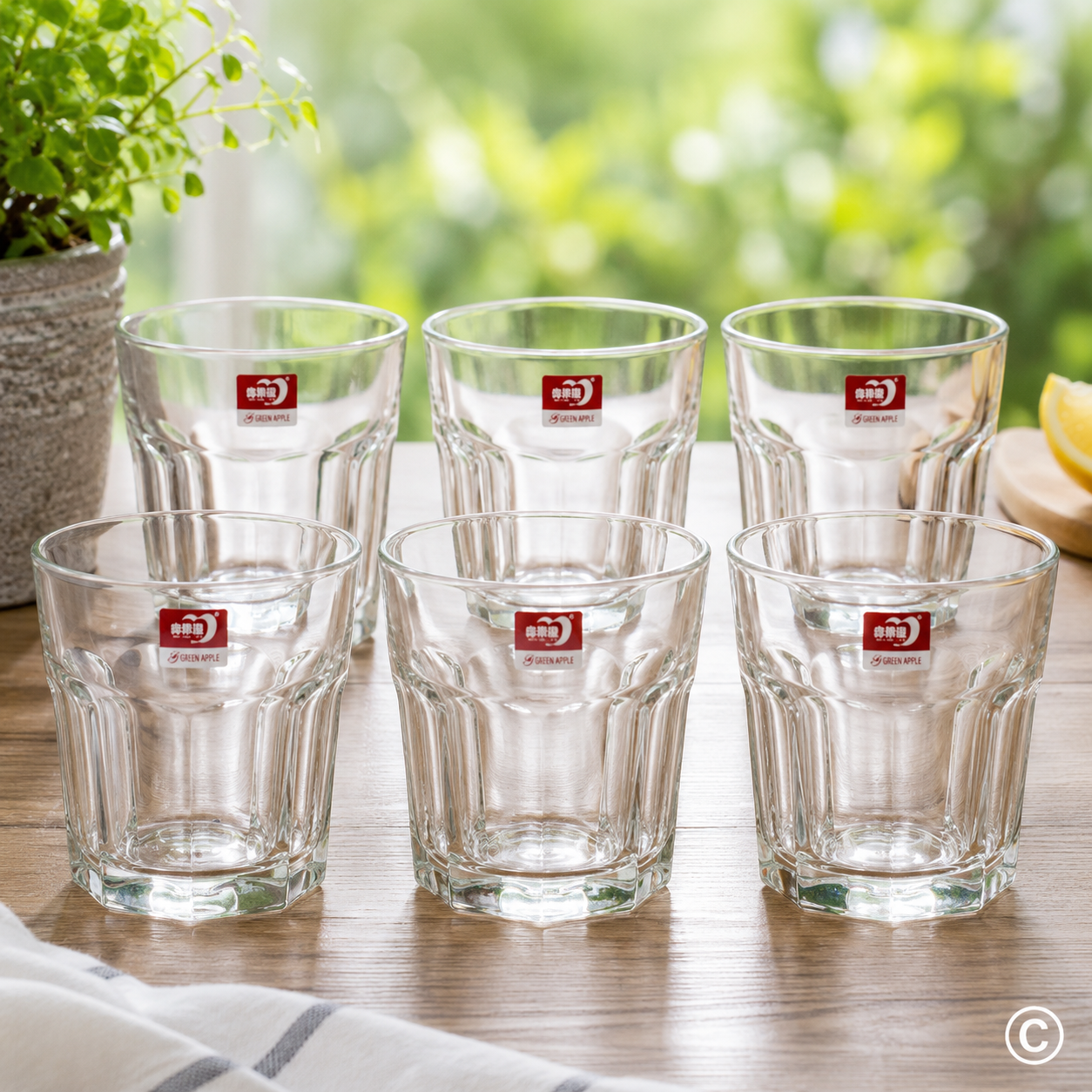 YWD3-7893-24S ČAŠA 8 CM-200 ML SET 6 KOM