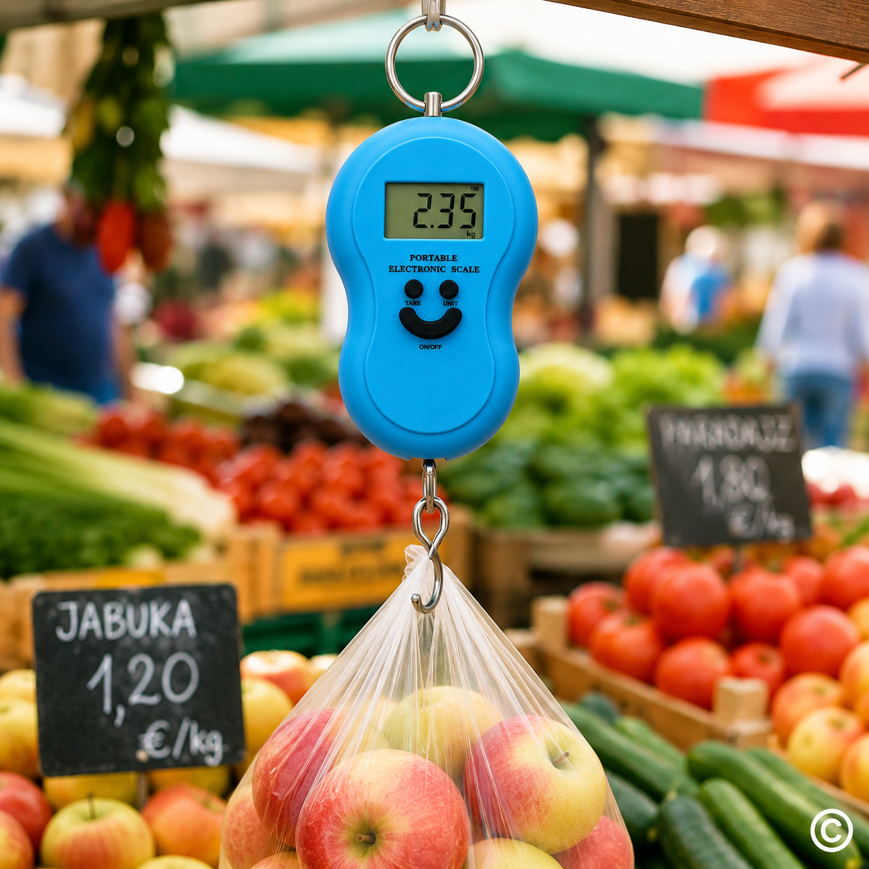 VAGA POTEZNA DIGITALNA DO 50 KG