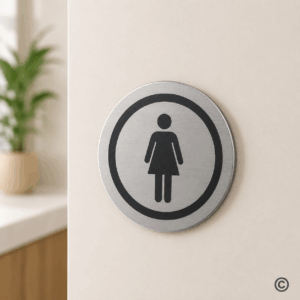 OZNAKA-ŽENSKI WC 7 CM