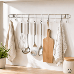 KUHINJSKA VJEŠALICA METALNA 10 KUKI 61 CM