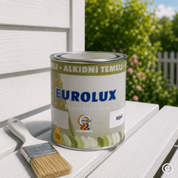 EUROLUX TEMELJ BIJELI BRZOSUŠIVI 0,75 L