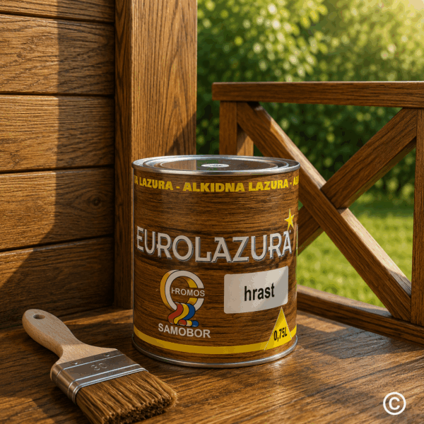 EUROLAZURA HRAST 0,75 L