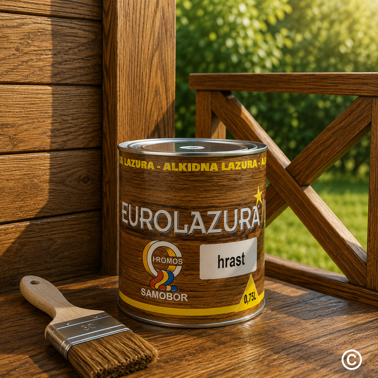 CS996968 EUROLAZURA HRAST 0,75 L