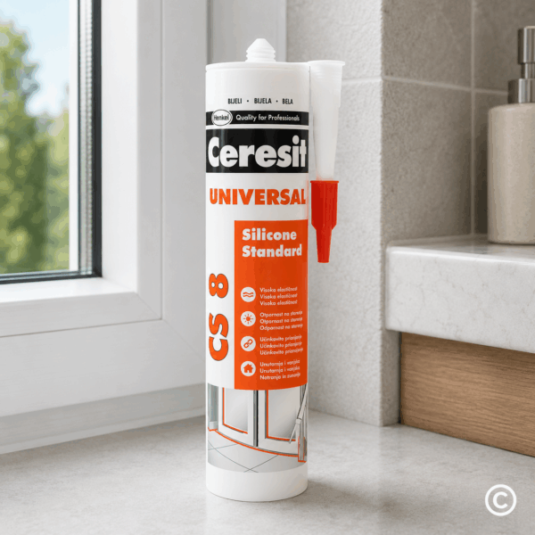 SILIKON UNIVERZALNI BIJELI 280 ML CS 8