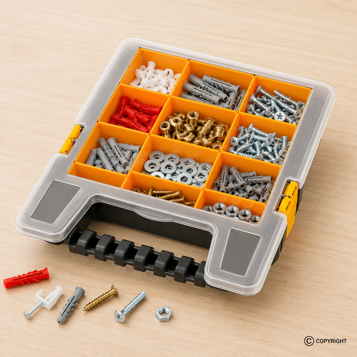 RNK-ORG-10 KUTIJA ORGANIZER 10"