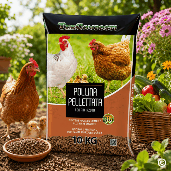 TERCOMPOSTI 10 KG PELETIRANO PILEĆE GNOJIVO
