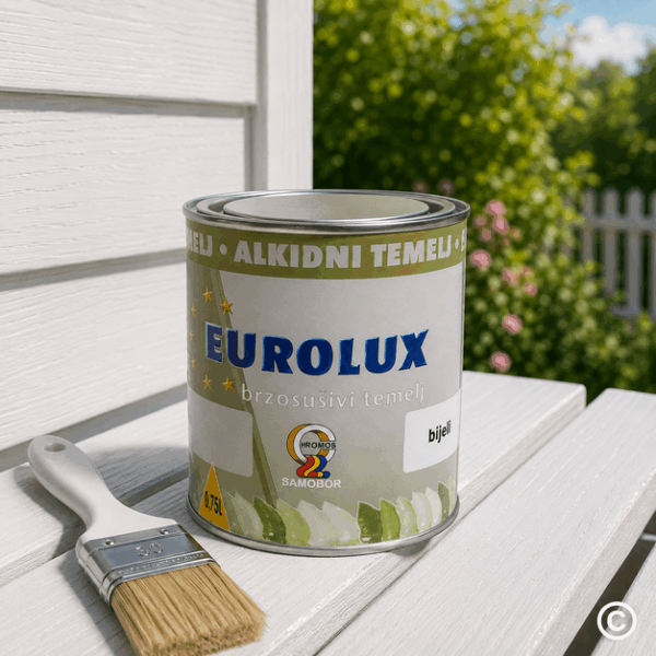 EUROLUX TEMELJ BIJELI BRZOSUŠIVI 0,75 L
