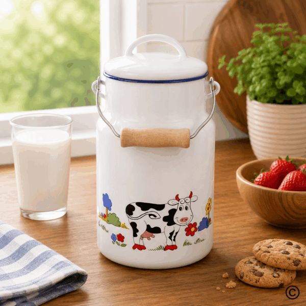 KANTA ZA MLIJEKO 13 CM-2 L KRAVICA