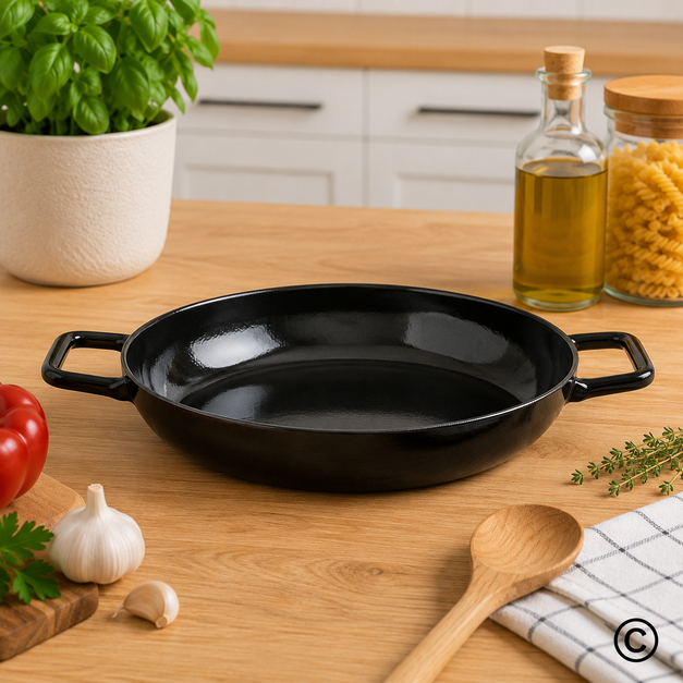 EM410922B TAVA ETERNA 22 CM SA DVIJE RUČKE