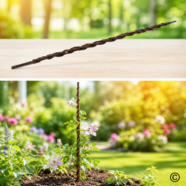 GL20364 DRŽAČ CVIJEĆA VRBA SPIRAL 150CM