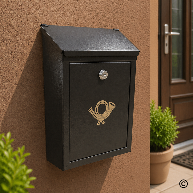 JSTX0070MI-B POŠTANSKI SANDUČIĆ SMEĐI 30X21X6 CM