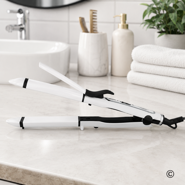KCAD2104 UVIJAČ ZA KOSU AD2104 HAIR STRAIGHTENER 2 IN 1