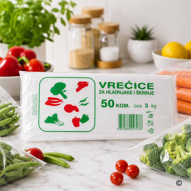 KG10750 VREĆICE ZA DOMAĆINSTVO 3 KG 1/50