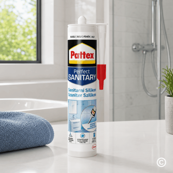 PATTEX EXPRESS SAN.SILIKON BIJELI 280 ML