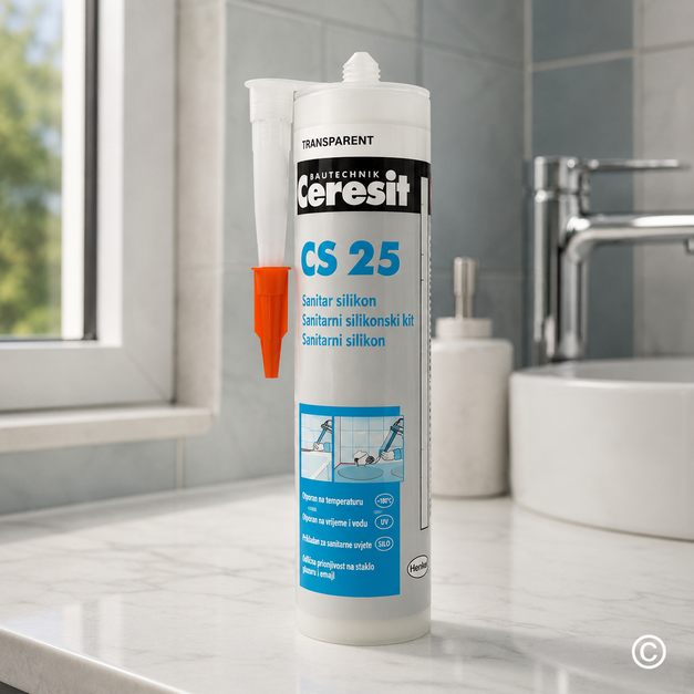 MK3952 SILIKON SANIT. BIJELI CS 25 280 ML