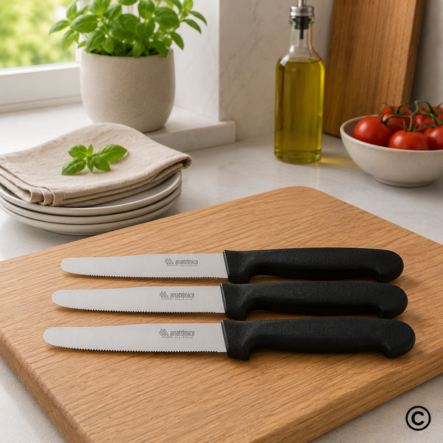 MT24AB03N NOŽ ANATOMICA CLASSIC SET ZA STEAK 11 CM 3 KOM