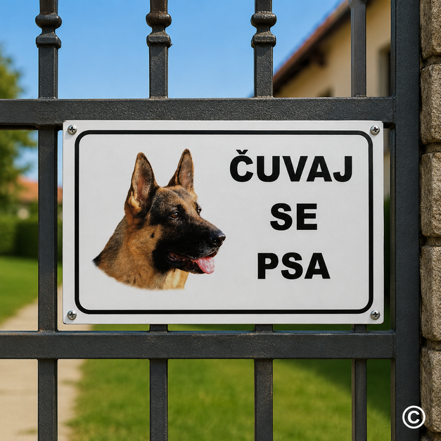 PR20776 PLOČICA OŠTAR PAS 21X30 CM