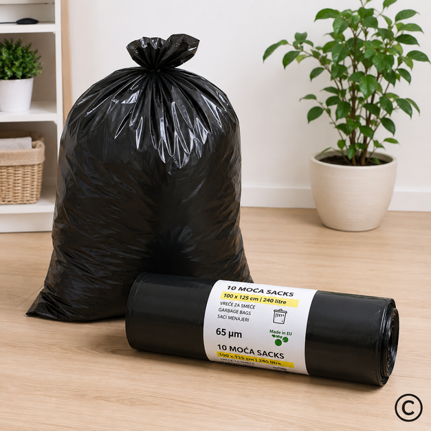 SC46115 VREĆE ZA SMEĆE 100X125CM 240L 65 my-10KOM