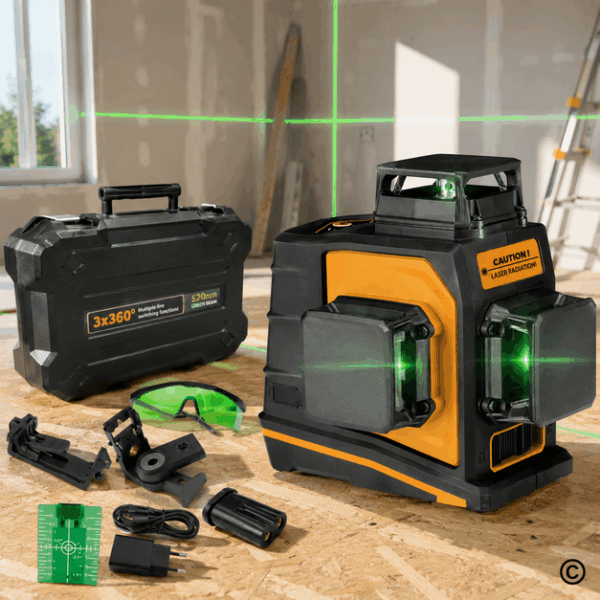 LASERSKI NIVELIR 3D DO 30 M