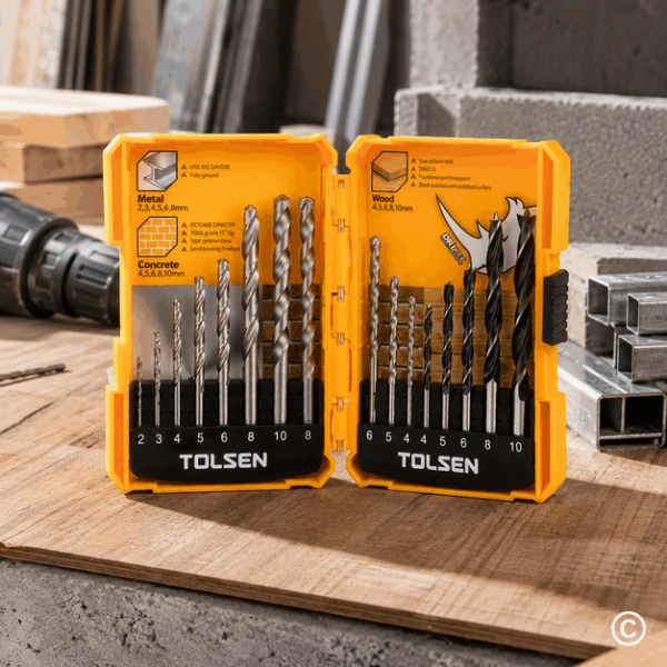 SET SVRDALA 16 KOM (6 HSS, 5 ZA DRVO, 5 ZA KAMEN)