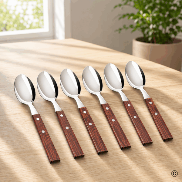 ŽLICA POLYWOOD SET 6 KOM 19 CM