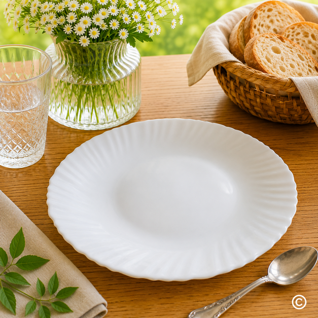 WELHP105/6-W TANJUR PLITKI 27 CM (10,5") BIJELI