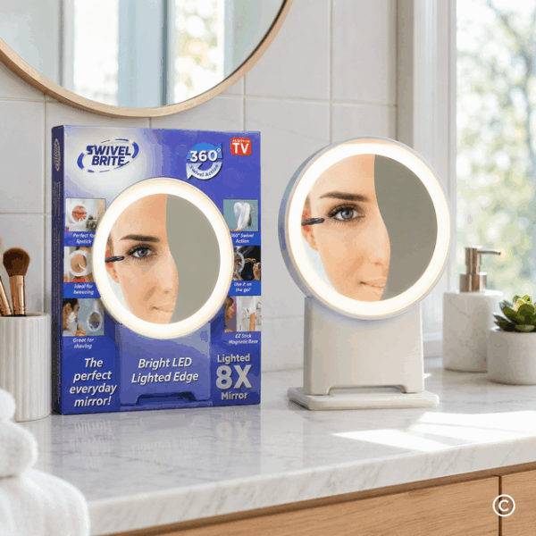 STOLNO OGLEDALO SA LED RASVJETOM