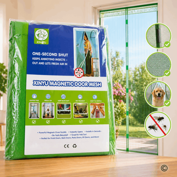 MREŽA ZA PVC VRATA SA MAGNETOM I TRAKOM 100X210 CM