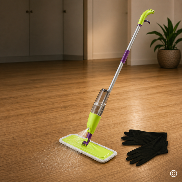 YW2F-34930-1D ČISTAČ PODA SA PRSKALICOM + RUKAVICE GRATIS