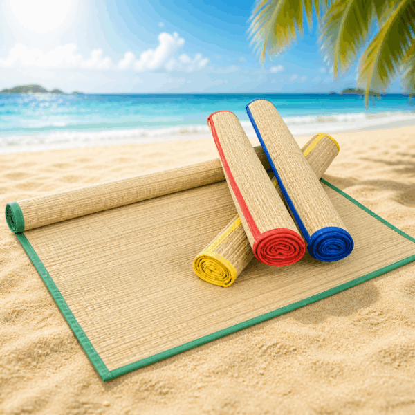 PROSTIRKA ZA PLAŽU SLAMNATA 60X180CM