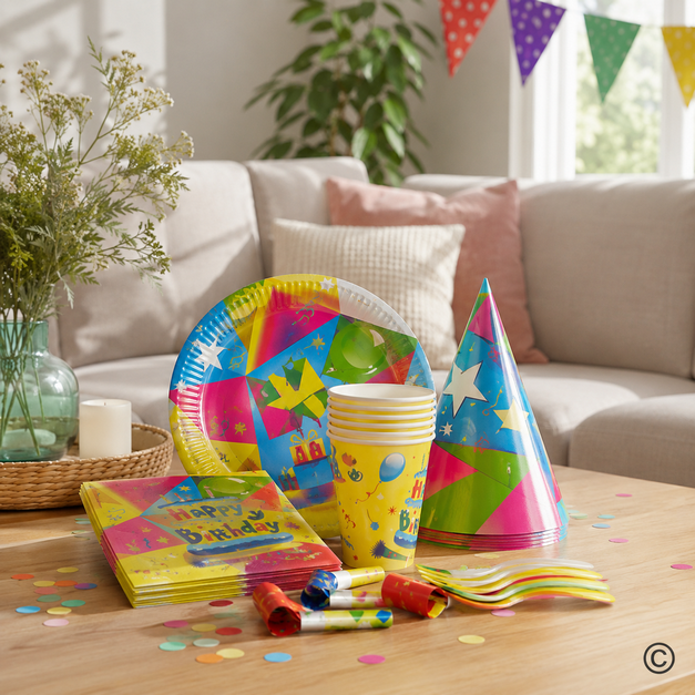 YW2F-35916-28 PARTY SET 25 DIJELOVA*