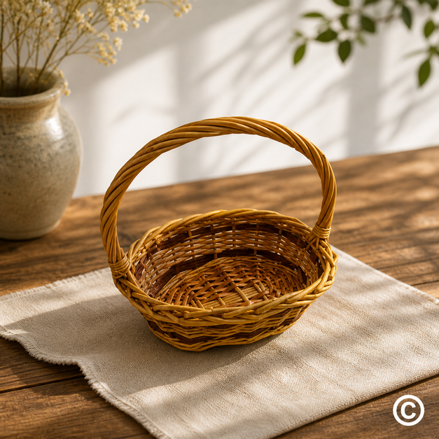 YW2F-36115-2 KOŠARA PLETENA A 39X30X13 CM