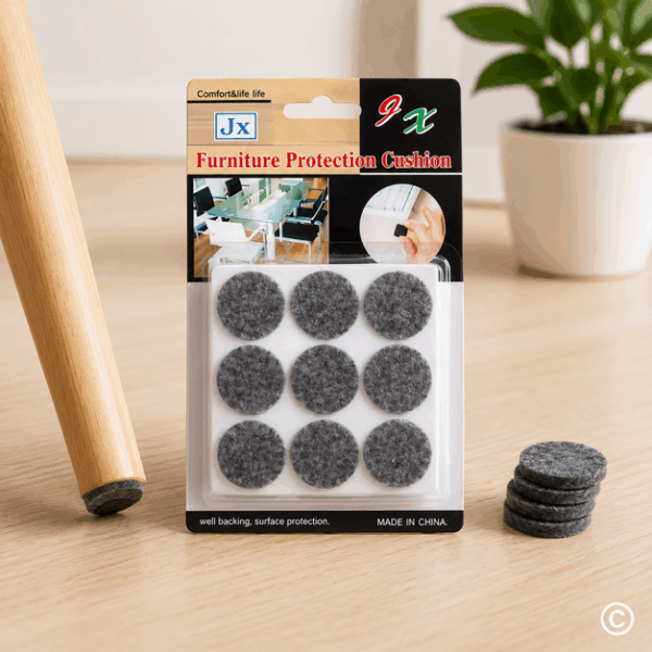 PODLOŠKA ZA STOLICE FILC SET 18 KOM 27 MM