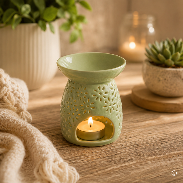 YWD3-8030-6 SVIJEĆNJAK ZA AROMATIČNA ULJA 10X11 CM