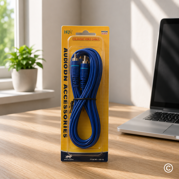YWF2-13585-14 KABEL TV BANANA 1,5 M*
