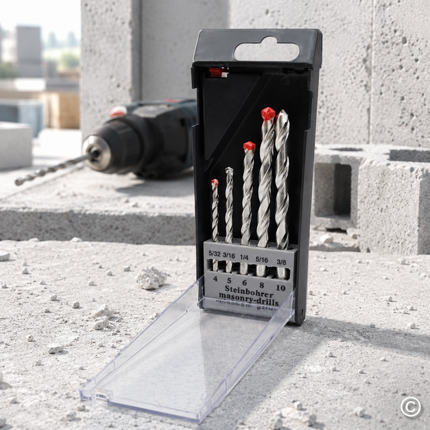 YWF2-13807-2 SET SVRDALA ZA KAMEN (4,5,6,8,10 MM) 5 KOM