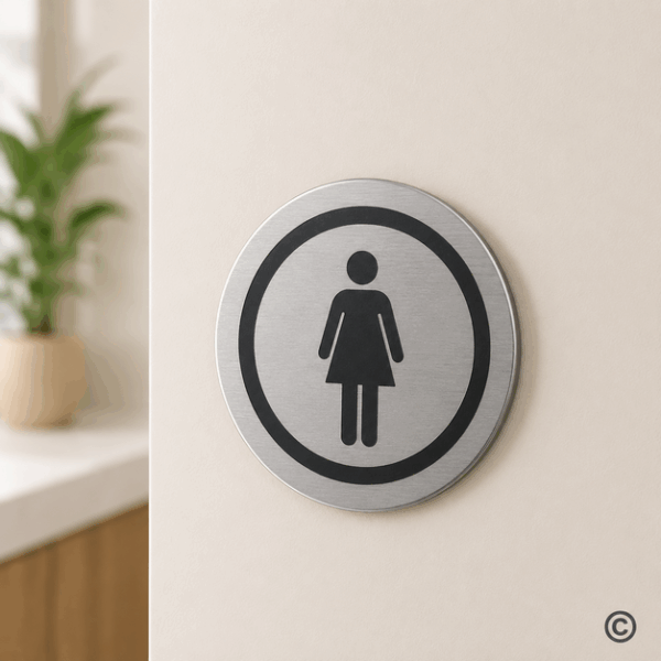 OZNAKA-ŽENSKI WC 7 CM
